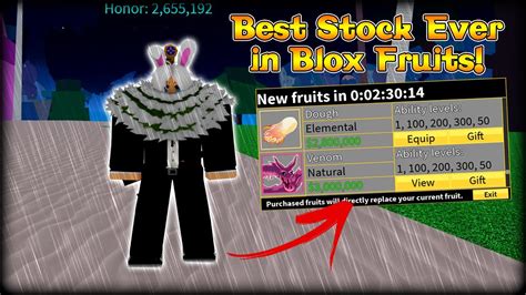 blox fruits wiki stock|Stock .